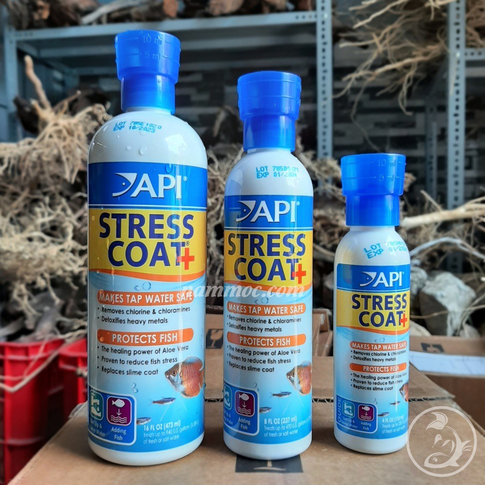 API Stress Coat - Thần Dược Dành Cho Cá cảnh [𝐜𝐡𝐚𝐢 𝟏𝟏𝟖𝐦𝐋]