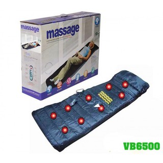 Nệm massage toàn thân rung và nóng sun beam vb6500 - 9 bi