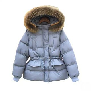 Áo khoác mũ lông chiết eo - săn đồ hãng hagauorder