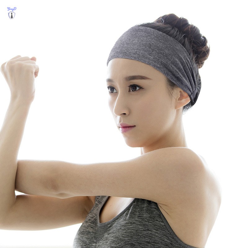 Băng đô đeo trán phong cách năng động cho nam nữ khi tập yoga