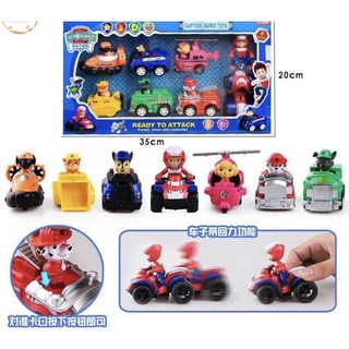 Set 6 xe đội chó cứu hộ paw patrol