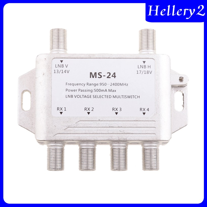 2x4 Multiswit 2 / 4 2 Lnb Satellite Multisb 4 Nhận Tín Hiệu Hdtv Hd