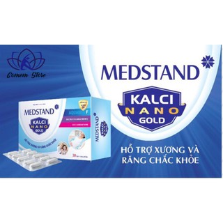 Viên Uống Bổ Sung Calci, Vitamin, Khoáng chất Kalci Nano Gold- Hộp 30 Viên