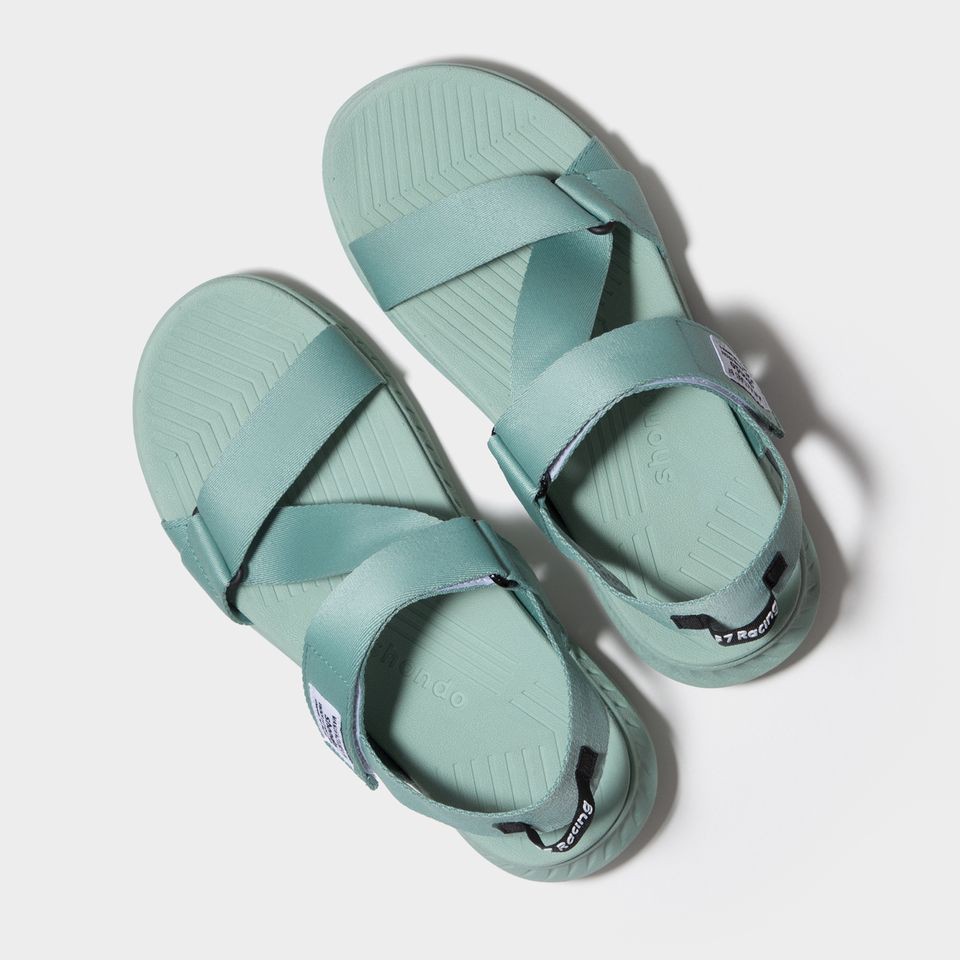 [Mua Kèm Áo Thun 0Đ] Giày Sandals SHONDO F7 Chính Hãng - F7R3232 Màu Xanh Ngọc