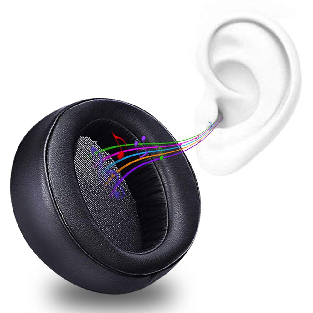 CHOOKEY 1 Cặp Mút Đệm Tai Nghe Mềm Cho Sony MDR-XB950BT MDR-XB950B1 N1
