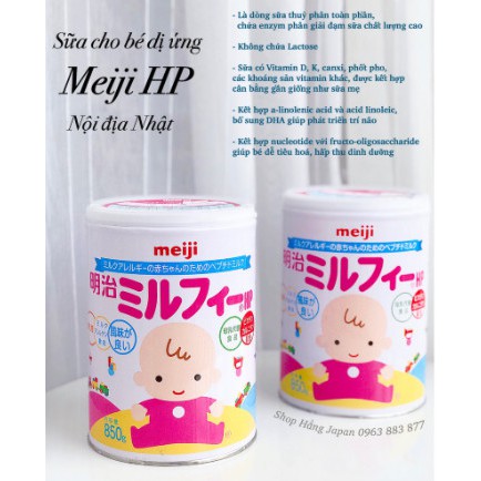 SỮA MEIJI HP NỘI ĐỊA NHẬT LON 850G