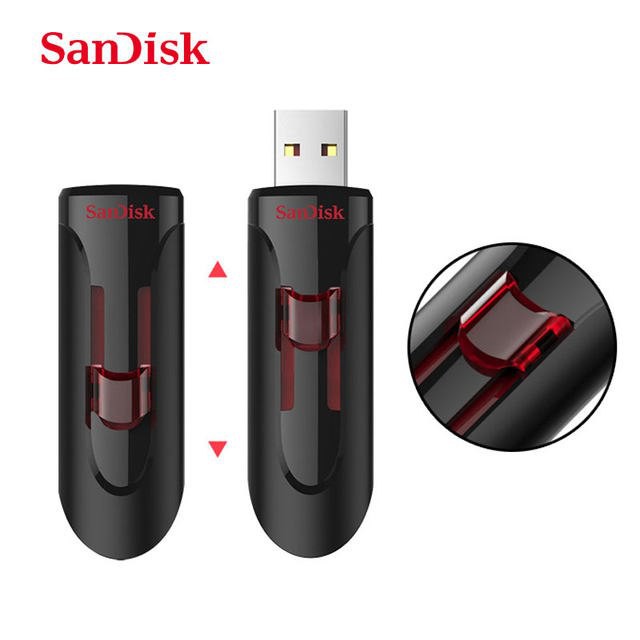 [Mã ELMS10 giảm 6% đơn 50K] Thiết bị lưu trữ USB 32GB 3.0 Up To 100MB/s Sandisk Cruzer Glide CZ600 - Bảo hành 60 tháng