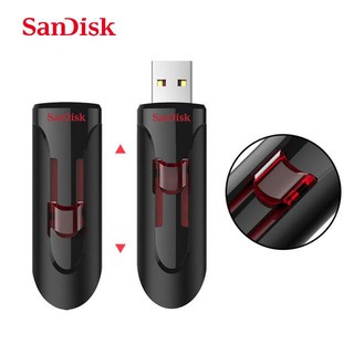 Thiết bị lưu trữ USB 32GB 3.0 Up To 100MB/s Sandisk Cruzer Glide CZ600 - Bảo hành 60 tháng