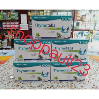 Kẹo ngậm thymotab hộp 2 vĩ 2x12 viên