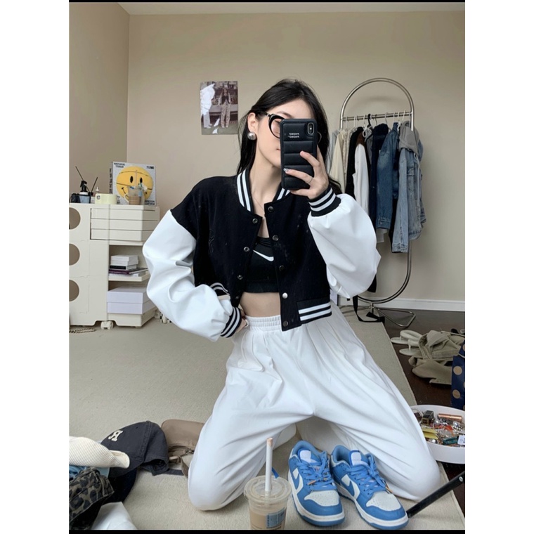 FREE SHIP ÁO KHOÁC BOMBER LỮNG PHONG CÁCH THỜI TRANG HÈ TRẺ TRUNG SÀNH ĐIỆU VALENTINA SHOP