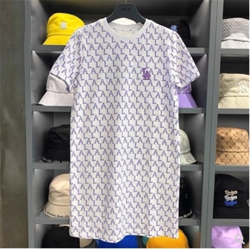 MLB Đầm Cotton Cổ Tròn Dáng Rộng Thời Trang Xuân Hè Dành Cho Nữ | BigBuy360 - bigbuy360.vn