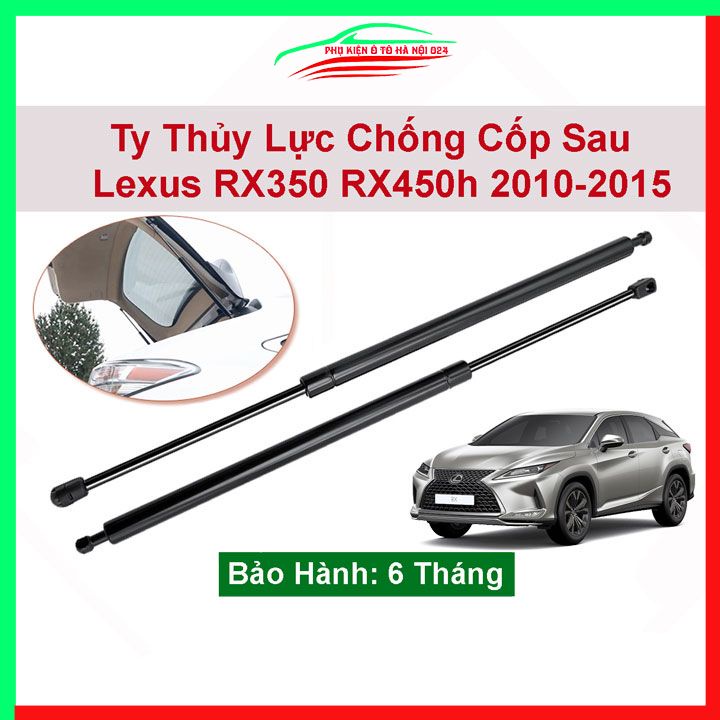 Bộ ty thủy lực ben hơi chống cốp sau Lexus RX350 RX450h 2010-2015 kèm phụ kiện lắp
