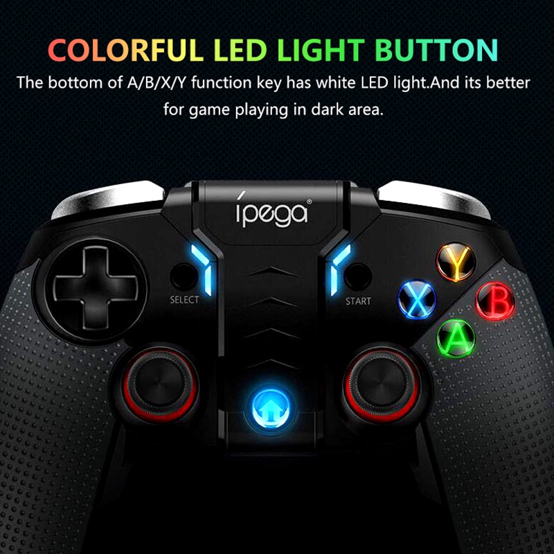 Tay Cầm Chơi Game Bluetooth Không Dây Ipega Pg-9099 Wolverine Hỗ Trợ 6.2 Inch Cho Điện Thoại Android