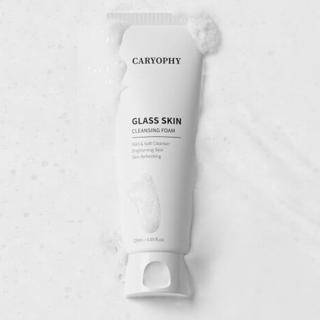 Sữa Rửa Mặt Caryophy Trắng Da Glass Skin Cleaning Foam 120ml