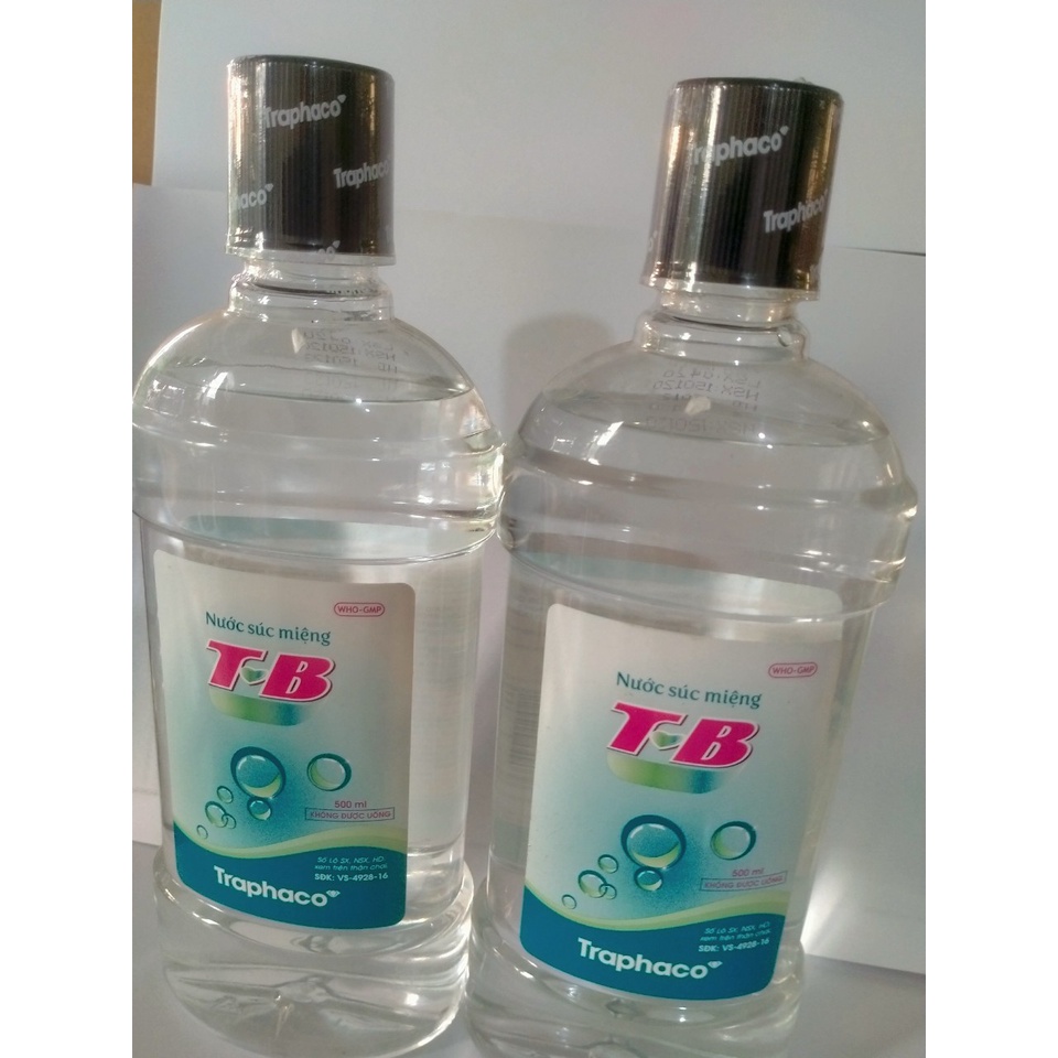 Nước súc miệng T-B chai 500 ml