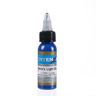 Mực xăm hình [Tặng quà + Freeship] 💝 Mực xăm Xanh nước biển Intenze 30ml