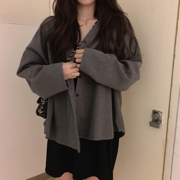 Áo Khoác Cardigan Nữ Dáng Rộng Thời Trang Hàn Quốc 2020 | BigBuy360 - bigbuy360.vn