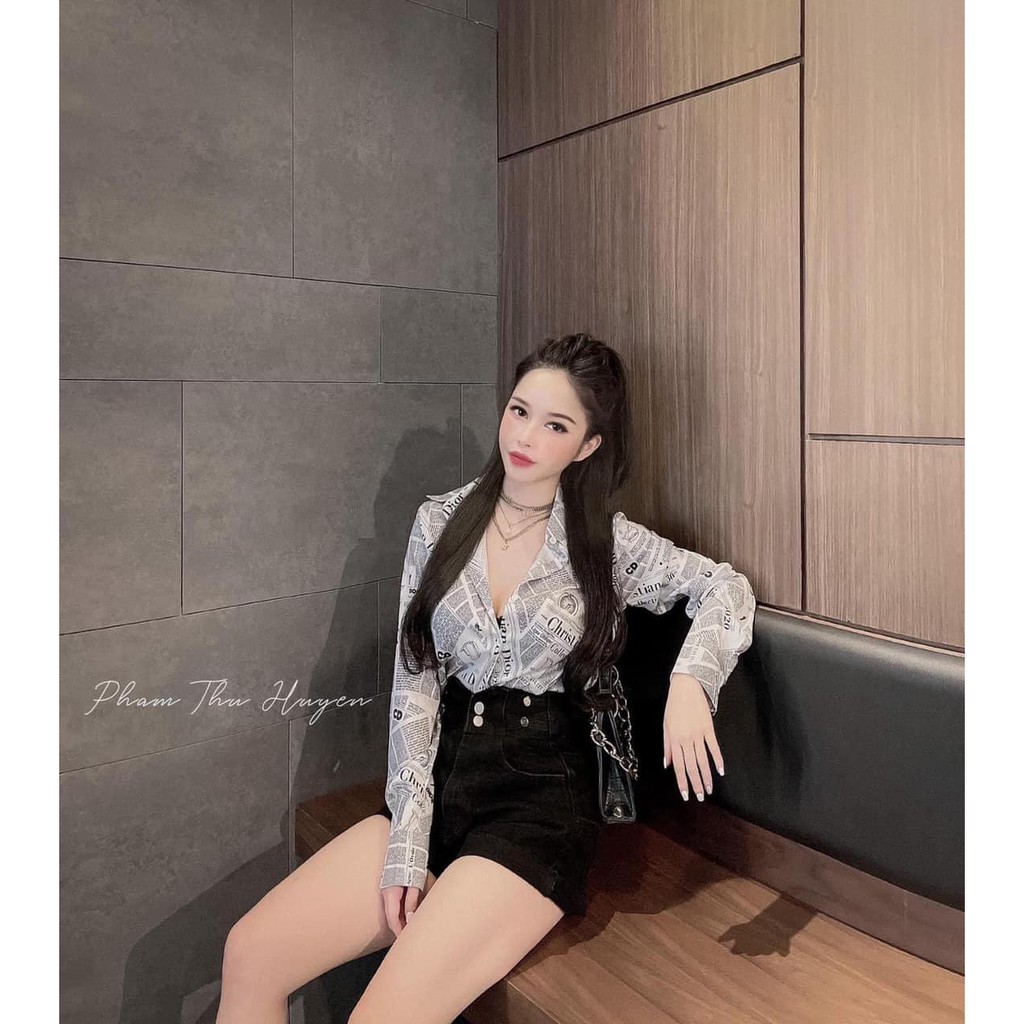 Quần sooc ngắn cạp đan chéo 06+07(Kèm ảnh thật,video)(TranHuongShop - chuyên đồ nữ)