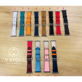 Dây da Hermes Phụ Kiện Apple Watch Cao Cấp