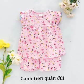 Bộ tole bé gái (cánh tiên quần đùi)