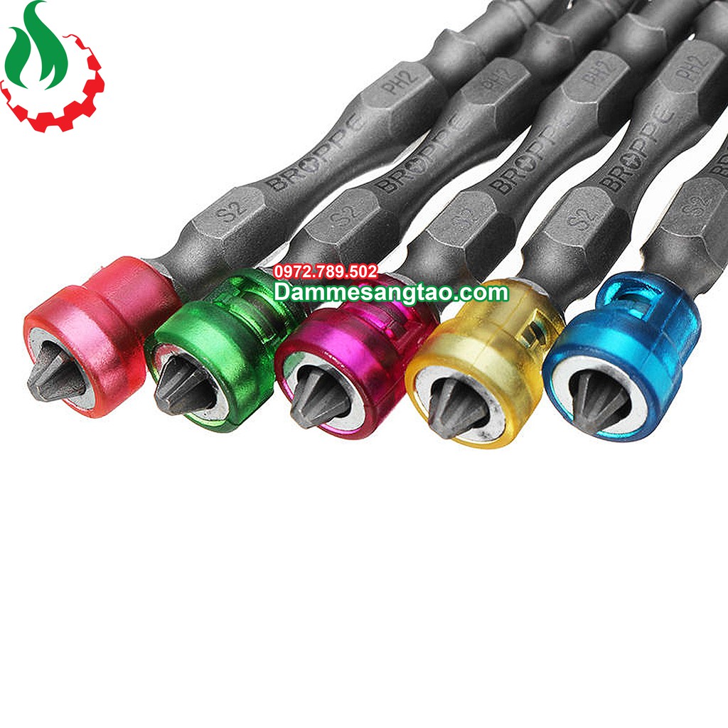 Mũi vít 4 cạnh có nam châm trợ lực Bropee