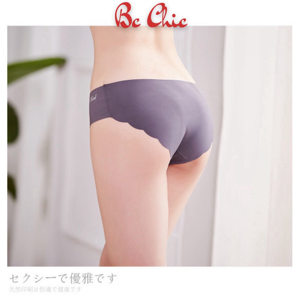 Quần Lót Nữ , Quần Lót Nữ đúc su viền sóng không đường may mã quần 1028 BC_CHIC LINGERIE