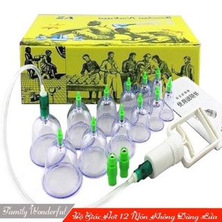 BỘ GIÁC HƠI CHÂN KHÔNG - KHÔNG DÙNG LỬA