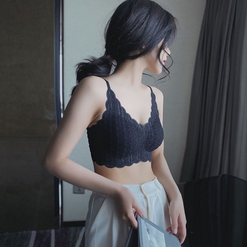 Áo Ngực Thể Thao Không Đường May Chống Chảy Xệ Chất Liệu Thoáng Khí Thoải Mái Cho Nữ