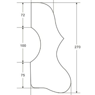 MIẾNG DÁN CHỐNG XƯỚC GUITAR EJ200
