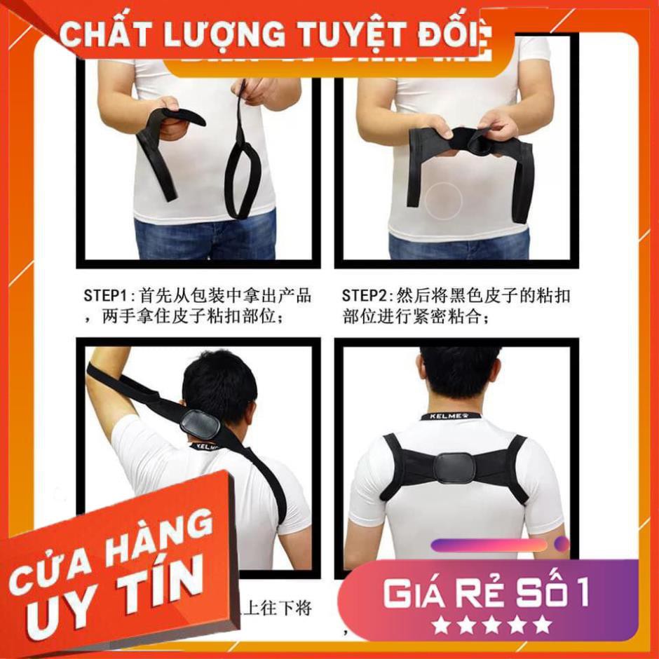 [FREESHIP 50K] Băng đai cố định vai nhỏ - chống gù vẹo cột sống - đai chỉnh sửa tư thế - giảm đau lưng