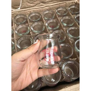 Set 12 Hũ Thủy Tinh Làm Sữa Chua