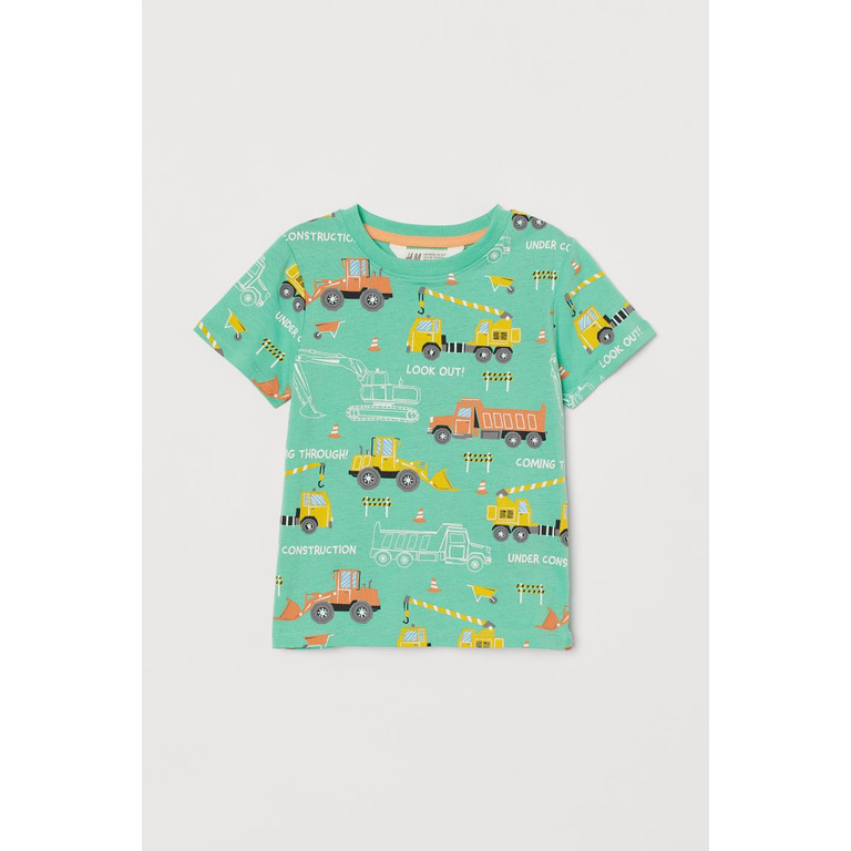 Áo phông ngắn tay hổ vàng HM H&amp;M _hàng chính hãng authentic