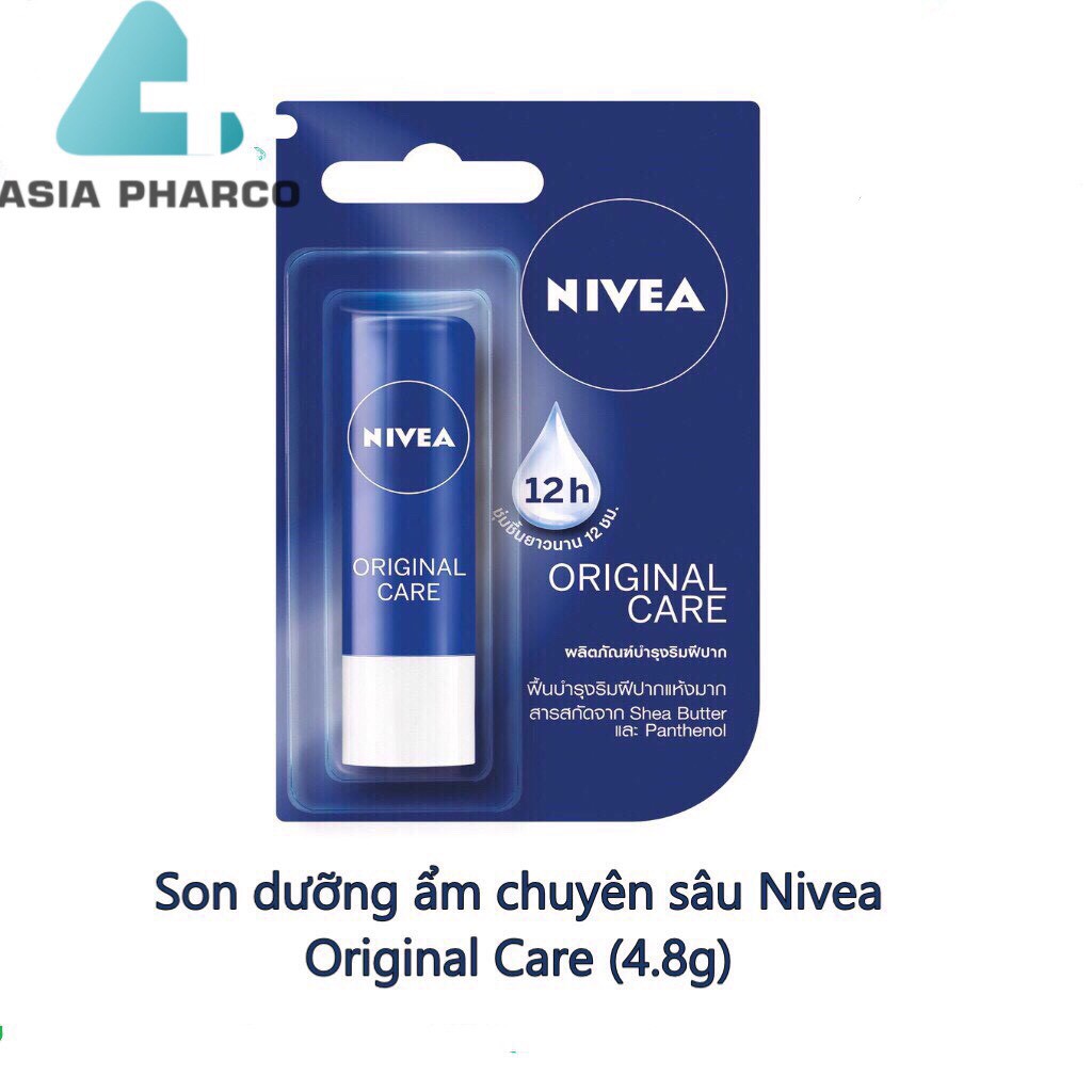 Son dưỡng ẩm chuyên sâu Nivea Original Care (4.8g)