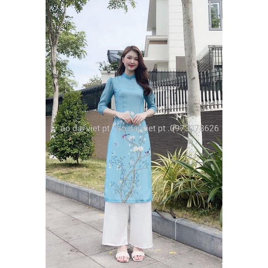 🥰 Áo dài cách tân cao cấp 4 tà đẹp sang chảnh mềm mãi hàng may kĩ chuẩn cao cấp. Áo dài giá rẻ ❤ Freeship❤ hàng thiết kế