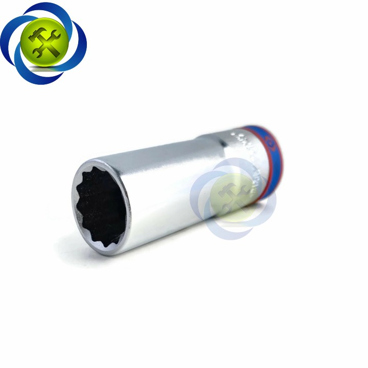 Tuýp 16mm 1/2 Kingtony 423016M loại dài 12 cạnh màu trắng