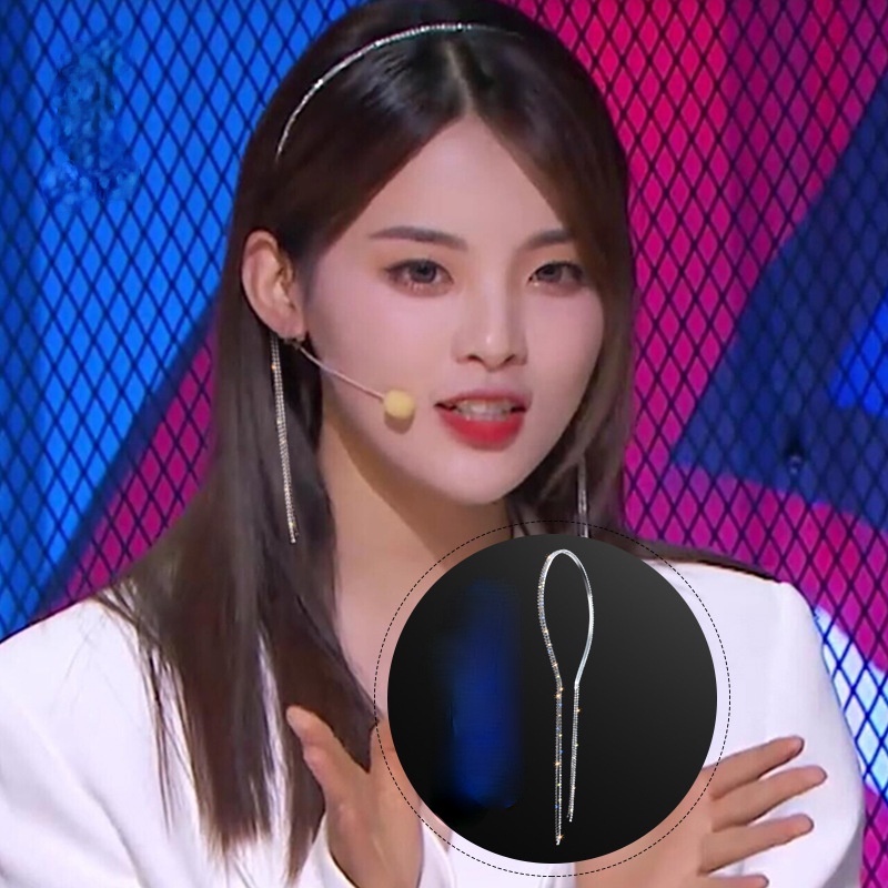 Băng Đô Cài Tóc Tua Rua Phong Cách Hàn Quốc