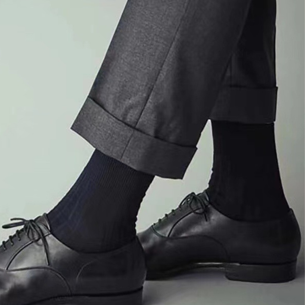 Tất nam cổ cao đi giày tây cao cấp Có Tất dòng Platinum _TUONGQUAN