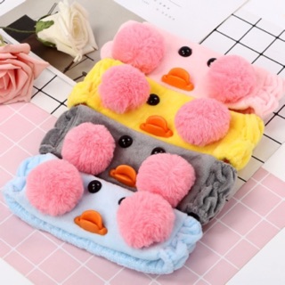 N31 Băng đô bờm mỏ vịt 🐣 má hồng 3D