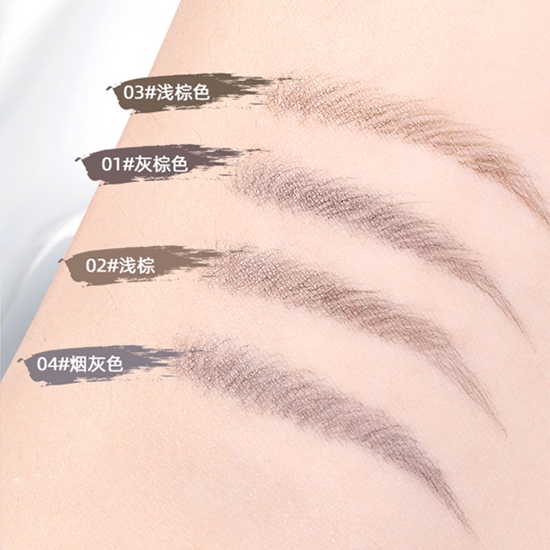 Bút Kẻ Mắt / Lông Mày Dạng Lỏng Chống Nước Lâu Phai 4 Màu Sắc Lựa Chọn