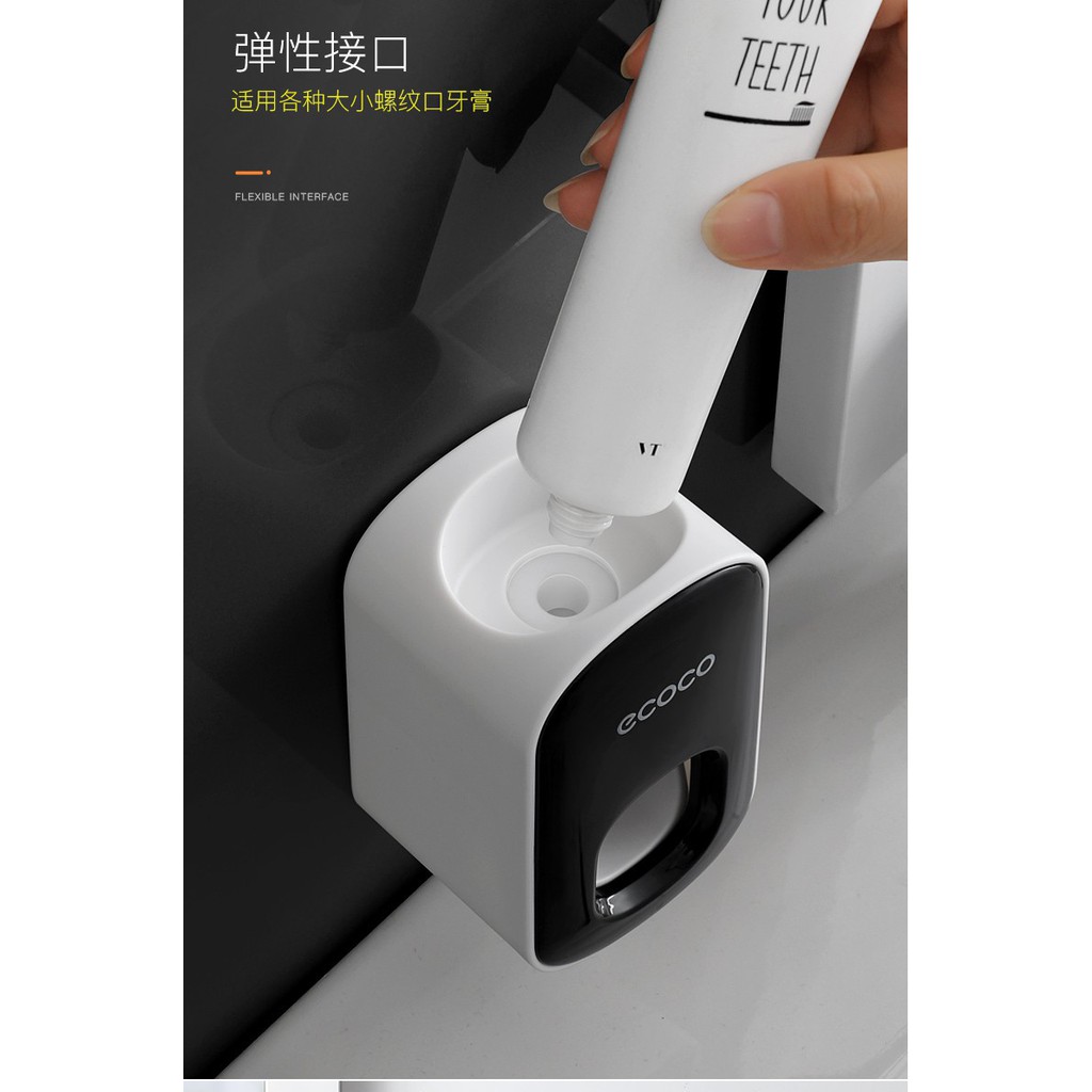Nhả kem ecoco đơn mini mẫu mới - Hộp Nhả Kem Đánh Răng Tự Động Ecoco Mẫu Mới Nhất.Bảo hành 3 tháng 1 đổi 1 lỗi do nhà sả
