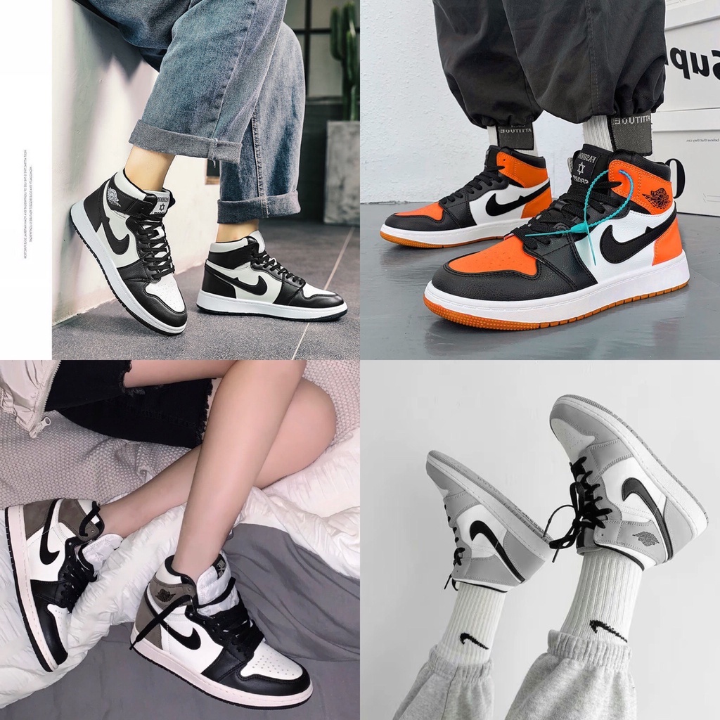 Giày Jordan 1 JD1 cổ cao các màu thể thao sneaker Hot Trend [Full box, Full bill]