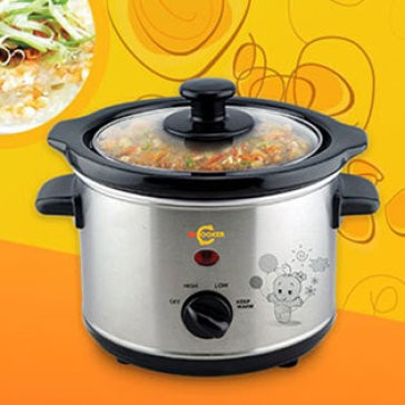 Nồi nấu cháo đa năng Hàn Quốc BBcooker BS15 (1,5 lít)