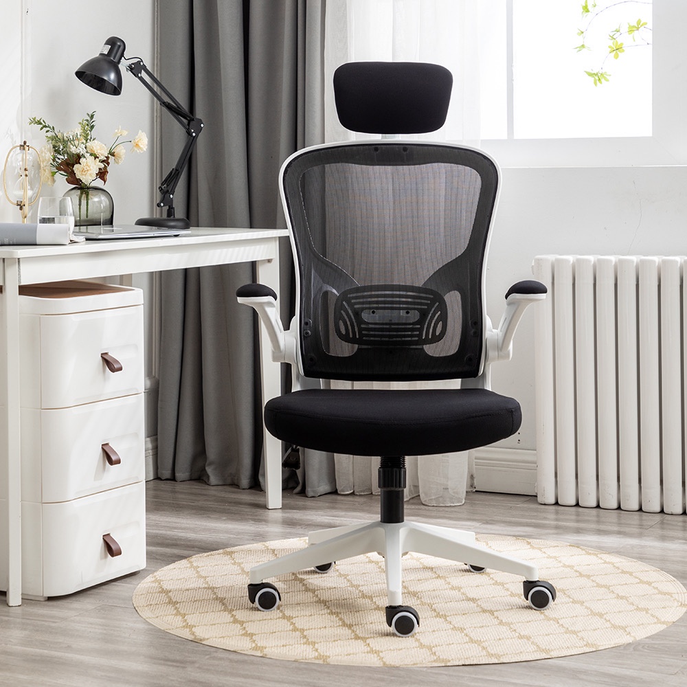 [Sẵn Hàng - Giao Hoả Tốc) Xiaomi Manson Regal Ghế Xoay Văn Phòng Tay Gập Công Thái Học Màu Đen/Trắng/Xám/Xanh/Hồng