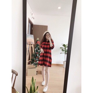 💃Đầm Sơ Mi Caro