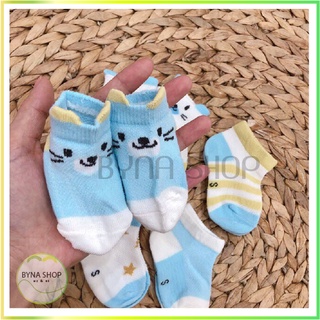 Sét 5 đôi tất lưới cổ ngắn cho Bé