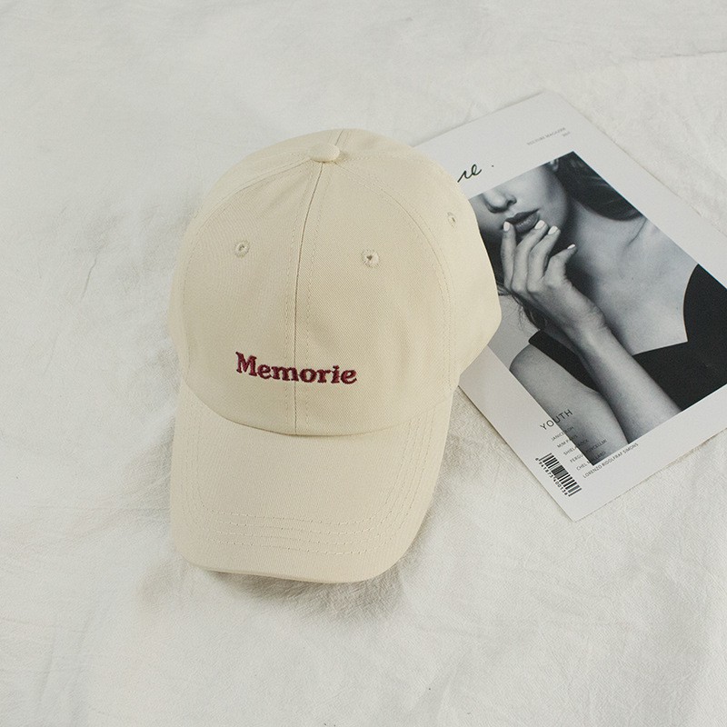 Mũ lưỡi trai ❤️ Nón kết thêu chữ 3 màu Phong cách Ulzzang form unisex nam nữ M05