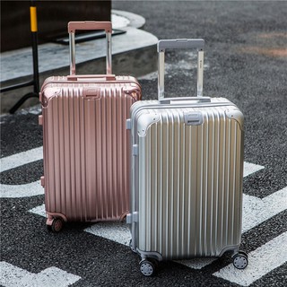 ▥✣☁Phiên bản Hàn Quốc của hộp đựng hành lý khung nhôm dành cho nữ có du lịch nam 24 vali 26 inch 28