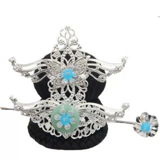 Tóc Giả Cổ Trang Kèm Trâm Cài