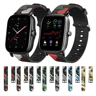 Dây Đeo Silicone 20mm Cho Đồng Hồ Thông Minh Huami Amazfit Gts / Gts 2 Mini 2e / Bip S / Bip U Pro / Gtr 42mm / Pop / Haylou Ls02