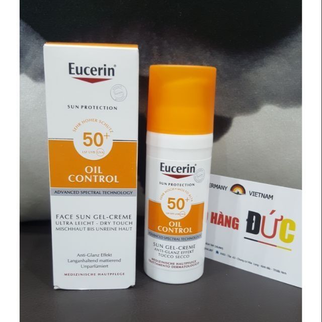 (Bill Đức) Kem chống nắng Eucerin Cream SPF50
